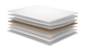Матрац топпер Extra Kokos Matro-Roll-Topper/Екстра кокос, Розмір матрацу (ШхД) 120x200 493016223 фото 1